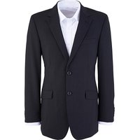Skopes Darwin Wool Mix Suit Jacket Long - BLACK STRIPE