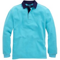 Southbay Unisex Fleece Rugby Shirt - TURQUOISE