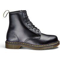 Dr. Martens 8 Eye Lace Up Boots - BLACK