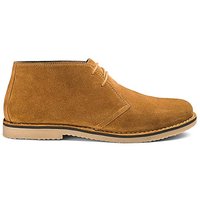 Suede Desert Boots - TAN