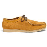 Suede Wallabys Wide Fit - TAN