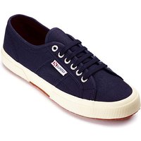 Superga Lace Up Casual Pumps - NAVY