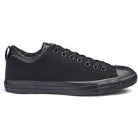 Converse Chuck Taylor Low Trainers - BLACK/BLACK
