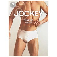 Jockey Pack 3 Briefs - WHITE