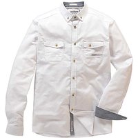 Mish Mash Seafire L/S Oxford Shirt R - WHITE