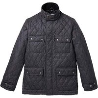 WILLIAMS & BROWN Quilted Jacket - CHARCOAL