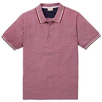 WILLIAMS & BROWN Polo Shirt Regular - RED