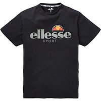 Ellesse Meazza T-Shirt Long - BLACK
