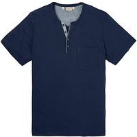 WILLIAMS & BROWN Short Sleeve T-Shirt - NAVY