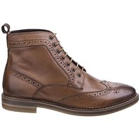 Base London Hurst Leather Mens Boot - TAN