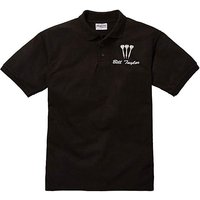 Personalised Darts Polo Shirt - BLACK
