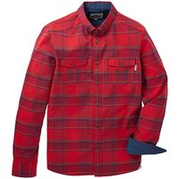 Mish Mash Axle Shirt Long - RED CHECK