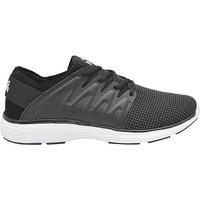 Lonsdale Peru Lace Up Trainers - BLACK/GREY