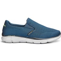 Skechers Equalizer Double Play Trainers - NAVY