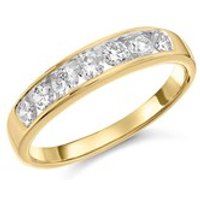 18ct Gold Diamond Half Eternity Ring - 1/2ct - D4217-N