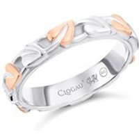 Clogau Silver And 9ct Rose Gold Tree Of Life Ring - R4821-L