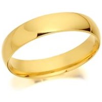 9ct Gold Extra Heavyweight Court Wedding Ring - 5mm - R5281-Z
