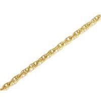 9ct Gold 2mm Wide Prince Of Wales Chain - 18in - R9707