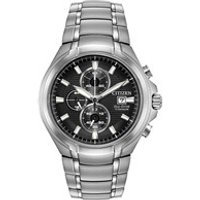 Citizen CA0260-52E Titanium Eco-Drive Chronograph Bracelet Watch - W3805