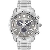 Citizen BL5450-54H Stainless Steel Eco-Drive Chronograph Bracelet Watch - W3823