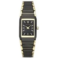 Accurist LB595B Black Ion Plated Two Tone Bracelet Watch - EXCLUSIVE - W7239