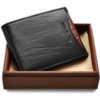 Jos Von Arx Italian Black Leather Wallet - A4008