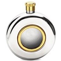 4oz Two Tone Round Hip Flask And Funnel Set - A3304