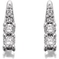 U&Me 9ct White Gold Diamond Earrings - 20pts Per Pair - EXCLUSIVE - D6940