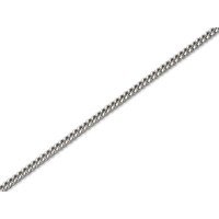 Silver 2mm Wide Curb Chain - 18in - F8817