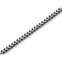 Inspirit Stainless Steel Square Feather Link Chain - 22in - A3513