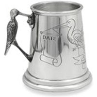 Pewter The Stork's Arrived Child's Tankard - A3949