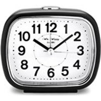 Widdop Black Alarm Clock - C0638