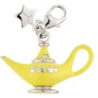 Tingle SCH218 Silver Enamel Aladdin Lamp Karab Clasp Charm - F8198