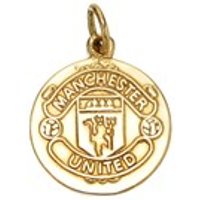 9ct Gold Manchester United Pendant - J2154
