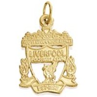 9ct Gold Liverpool FC Cut Out Crest Pendant - J2252