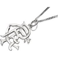 Sterling Silver Rangers FC Pendant And Chain - J2921