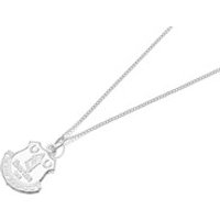 Sterling Silver Everton FC Crest Pendant And Chain - J2942