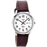 Timex T20041 Easy Reader Brown Leather Strap Watch - W0440