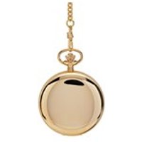 Jean Pierre G254PM Gold Plated Double Hunter Pocket Watch And Albert Chain - W2204