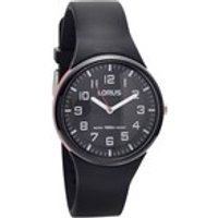Lorus RRX47DX9 Black Resin Strap Watch - W5790