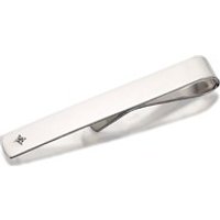 Sterling Silver Diamond Set Tie Slide - A4853
