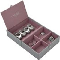 Stackers Dove Grey Mini Travel Jewellery Box - P5828