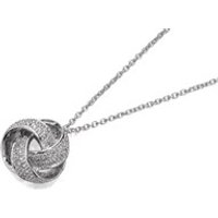 Oliver Weber Swarovski Crystal Triple Knot Necklace - J8502