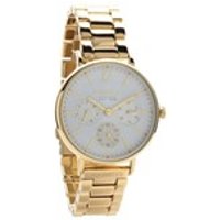 Fiorelli GS76.10FO Gold Plated Chronograph Bracelet Watch - W5329