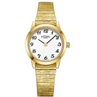 Rotary LB00762 Gold Plated Expanding Bracelet Watch - W6303