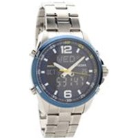 Pulsar PZ4003X1 World Time Chronograph Bracelet Watch - W4156