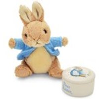Beatrix Potter Peter Rabbit Soft Toy And Keepsake Box Gift Set - P8733