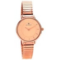 Accurist 8141 Rose Gold Plated Expanding Bracelet Watch - W7180