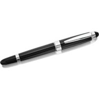 Hugo Boss Icon Black And Chrome Rollerball Pen - A2410