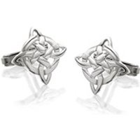 Sterling Silver Celtic Knot Cufflinks - A5375
